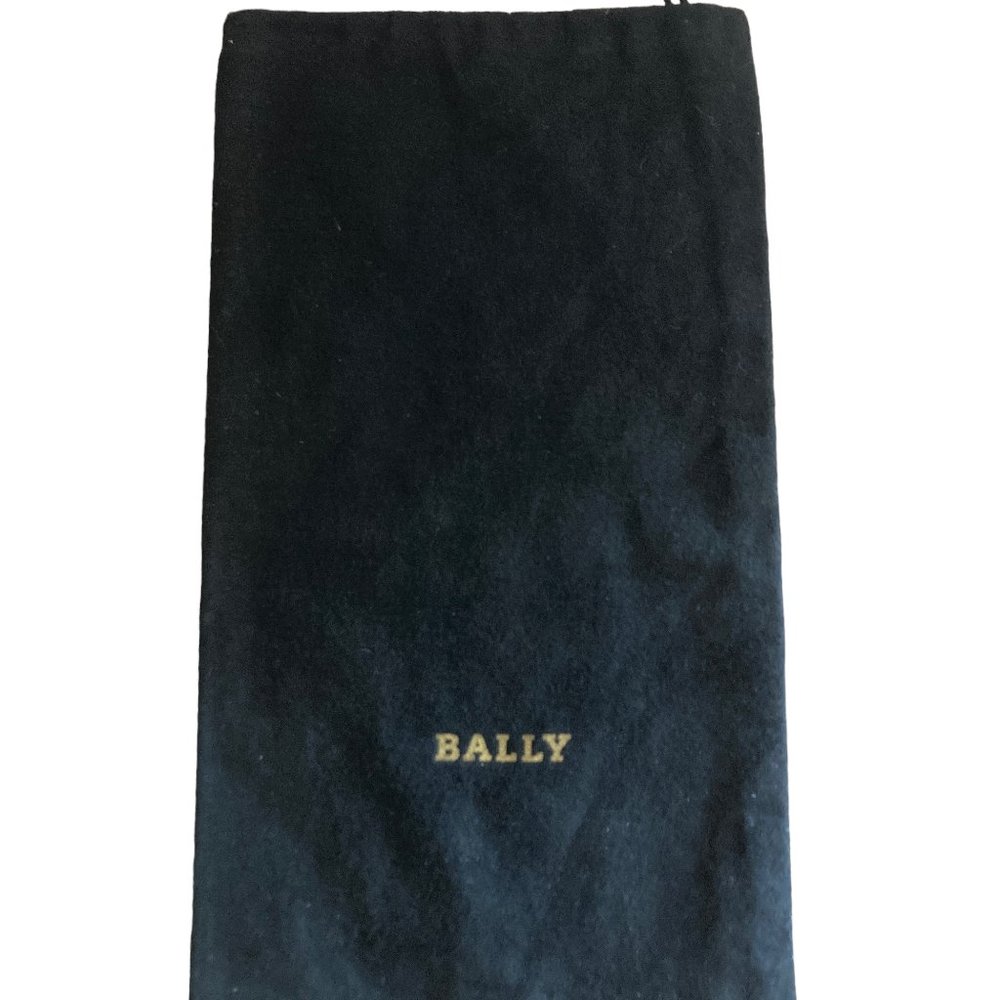 Bally Dust Bag 7.5 X 14.5 In. Black Dustbag Shoe Bag EUC Pre-owned - Picture 2 of 5